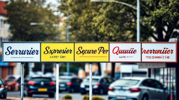 Top 5 serruriers à proximité pour dépannage express